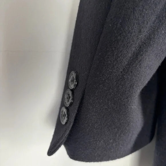 Joseph Feiss Lanificio Cashmere Wool Blazer Sport Coat Men 40S Navy Blue 2 Btn - Picture 12 of 14